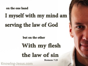 Romans 7:25